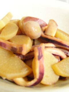 塩もみ大根とイカの煮物-レシピのメイン写真