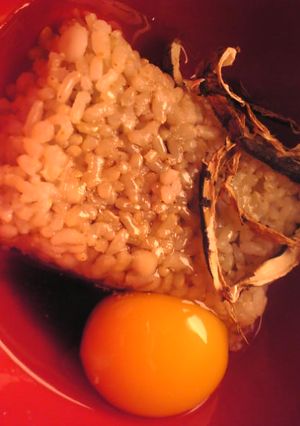 松茸の卵ご飯-レシピのメイン写真