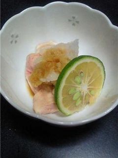 鮭の白子ポン酢♪-レシピのメイン写真