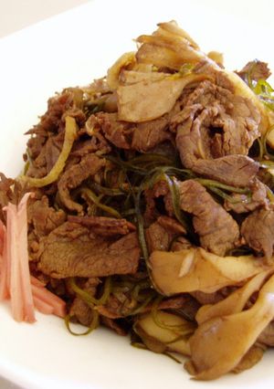 バルサミコで✿牛肉と舞茸のしぐれ煮-レシピのメイン写真