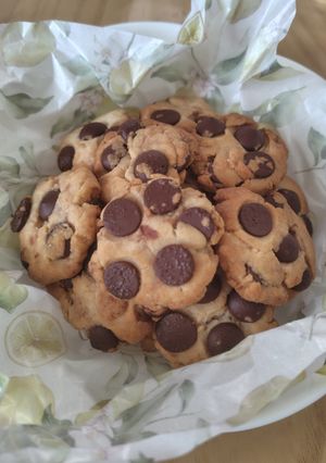 バター要らず☆米粉のチョコチップクッキー-レシピのメイン写真
