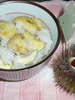 簡単❤秋食べたくなるなる栗ごはん❤栗ご飯-レシピのメイン写真