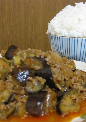 食材３つで☆旨辛なす味噌炒め☆超簡単-レシピのメイン写真