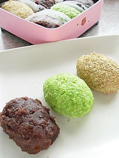 三色おはぎ-レシピのメイン写真