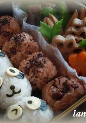 かわいい『●○●パンダおにぎり●○●』-レシピのメイン写真