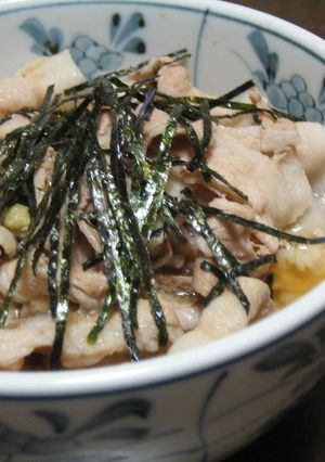 ★豚バラのスープご飯★-レシピのメイン写真