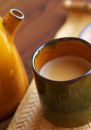 ほうじ茶ラテ　ときどき豆乳-レシピのメイン写真