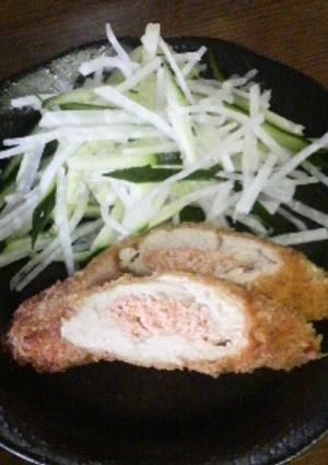 明太子ささみかつ-レシピのメイン写真