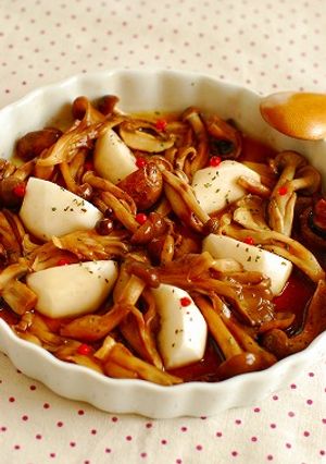 レンジで作る☆簡単♪キノコとカブのマリネ-レシピのメイン写真