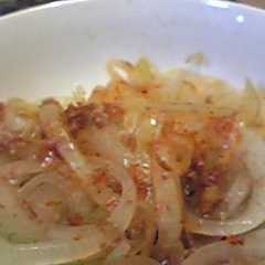 A picture of おつまみに！オニオンポン酢.