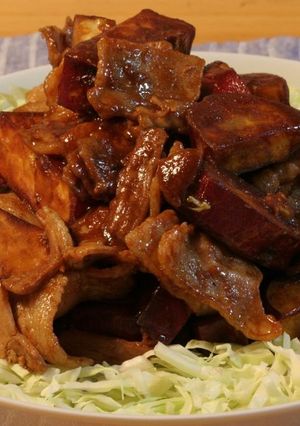 豚バラとサツマイモの味噌炒め-レシピのメイン写真