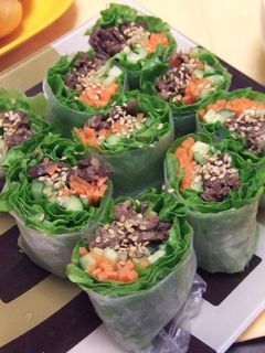 韓国風生春巻き-レシピのメイン写真