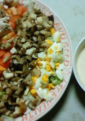 秋味コブサラダ-レシピのメイン写真