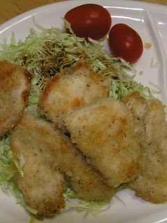 鶏胸肉のガーリックパン粉焼き-レシピのメイン写真