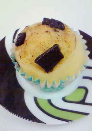ﾎﾜｲﾄﾁｮｺとﾐﾙｸﾁｮｺ蒸しパン☆-レシピのメイン写真
