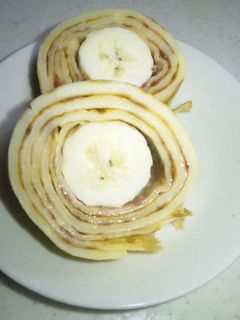 バナナいちごクレープ-レシピのメイン写真