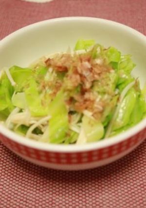 キャベツ✿えのき♡バターポン酢-レシピのメイン写真