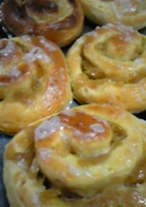 くるくるクリームチーズ林檎パン-レシピのメイン写真