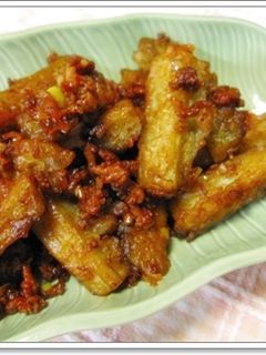 揚げゴーヤーの肉みそ炒め-レシピのメイン写真