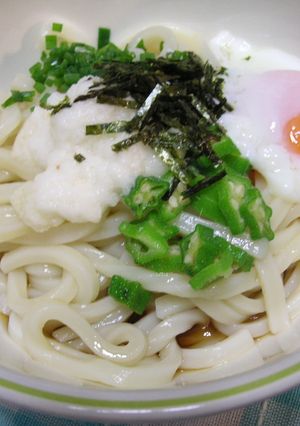 とろとろ~ぶっかけうどん-レシピのメイン写真