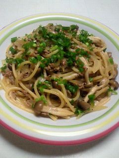 *簡単和風パスタ*豚のしょうが焼き味♪-レシピのメイン写真