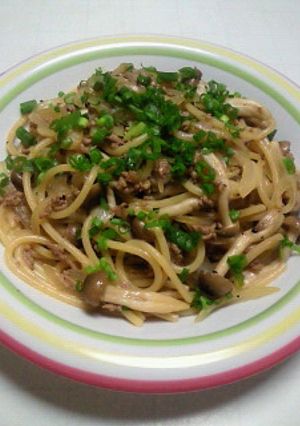 *簡単和風パスタ*豚のしょうが焼き味♪-レシピのメイン写真