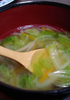野菜をいっぱい食べよう 塩スープ-レシピのメイン写真