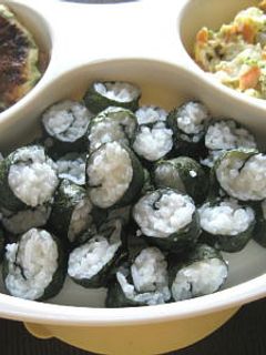 離乳食♪簡単のり巻-レシピのメイン写真