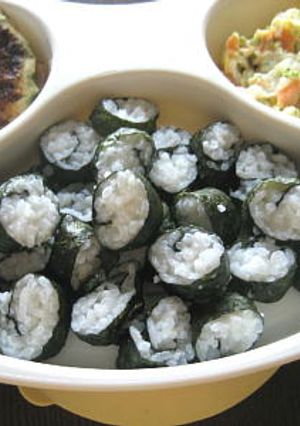 離乳食♪簡単のり巻-レシピのメイン写真