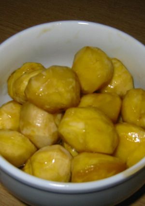 簡単栗煮-レシピのメイン写真