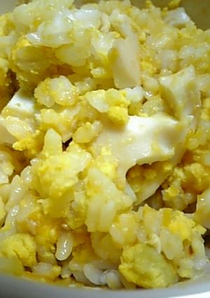 おでんのしめに♪味噌だれ玉子ご飯-レシピのメイン写真