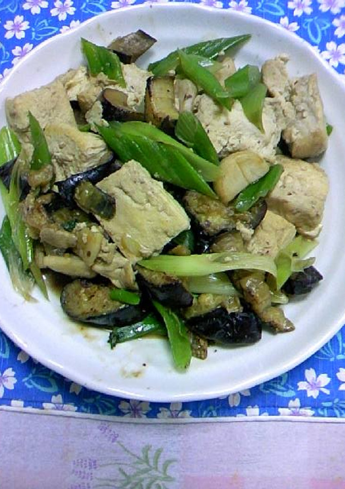 凍り豆腐とホタテのオイスターソース炒め-レシピのメイン写真