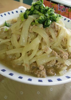 子供がよろこぶ☆ひき肉と大根の炒め煮☆-レシピのメイン写真