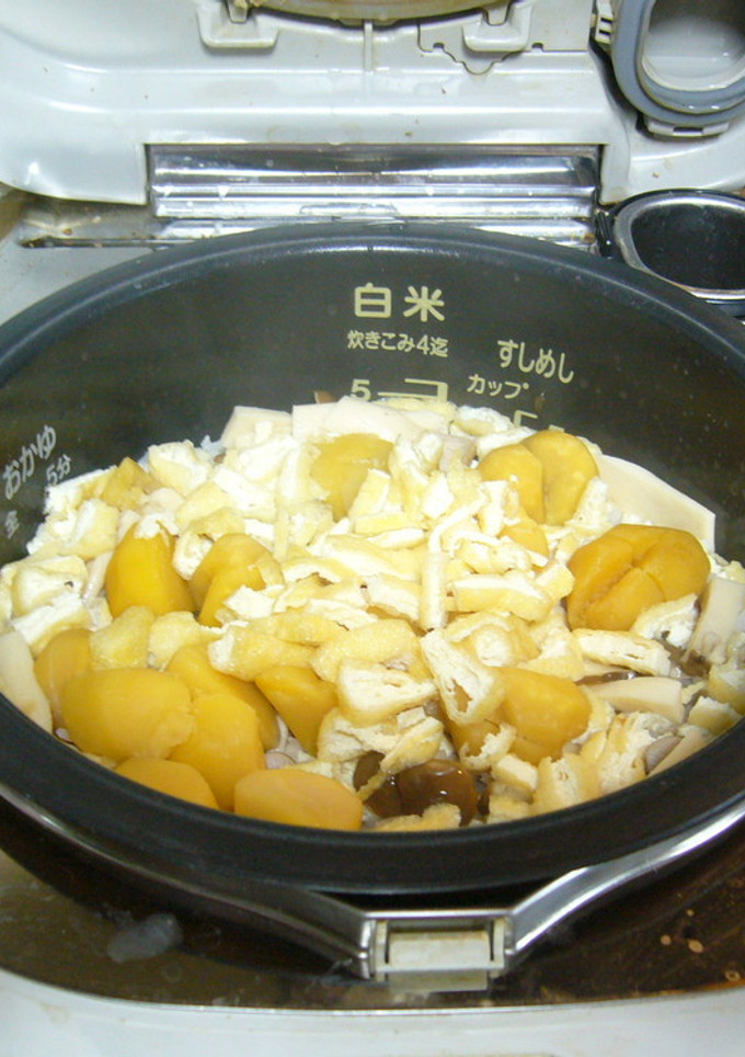 栗とキノコの秋ごはん-レシピのメイン写真