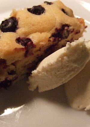 濃厚アイス＆ブルーベリーパウンドケーキ-レシピのメイン写真