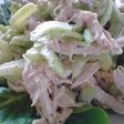 セロリと鶏むね肉のサラダ