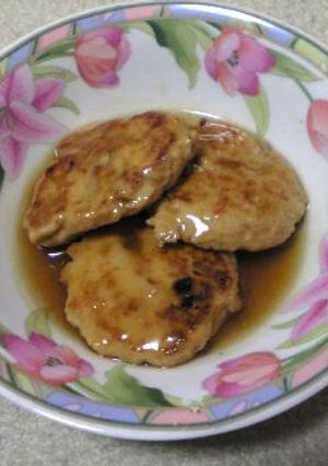 ご飯が進む!つくねの甘辛煮-レシピのメイン写真