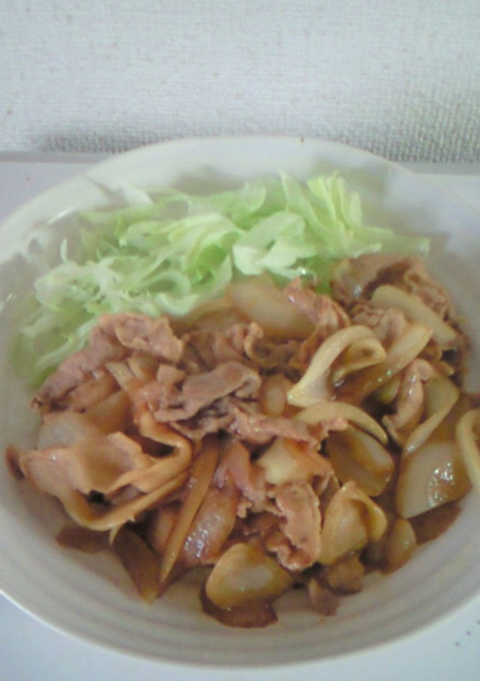 ガリでさっぱりしょうが焼き-レシピのメイン写真