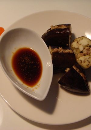 ☆秋なすで作ろう！茄子の肉詰め☆-レシピのメイン写真