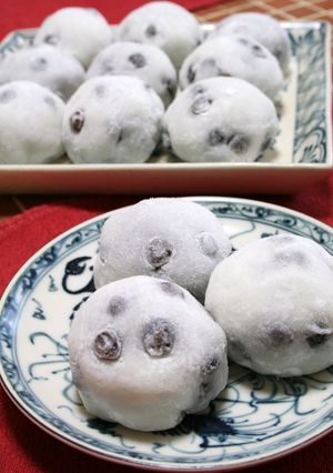 おうちで簡単♡塩豆大福 (・▽・)v-レシピのメイン写真