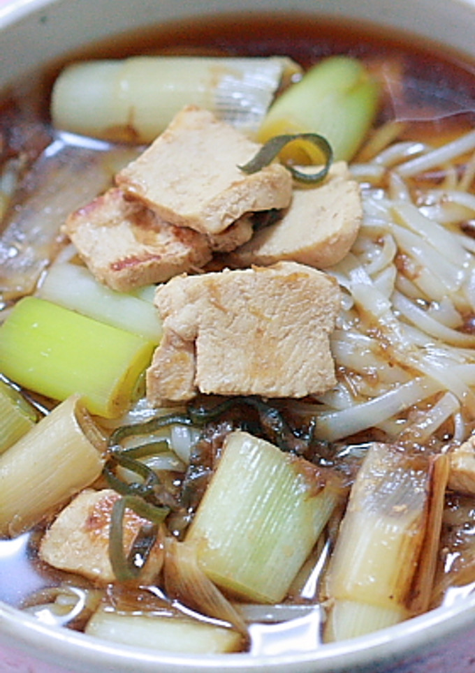香ばしい焼きネギのうどん-レシピのメイン写真
