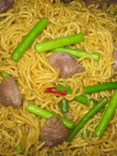 砂肝のオイスターソース焼きそば-レシピのメイン写真