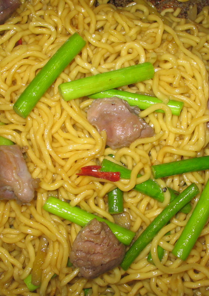 砂肝のオイスターソース焼きそば-レシピのメイン写真