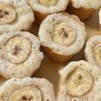 レンジで簡単!バナナ蒸しパン☆離乳食にも