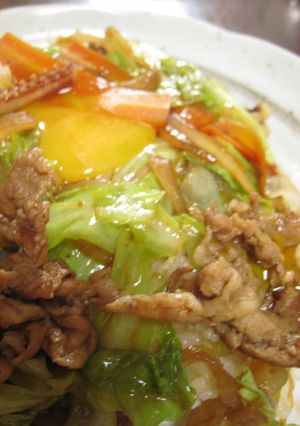 焼きそばみたい！ソース丼☆-レシピのメイン写真