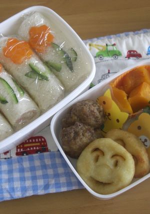 お花のロールサンド-レシピのメイン写真
