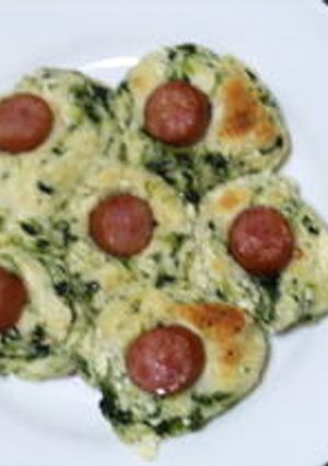 レンジで発酵 おからとほうれん草のパン-レシピのメイン写真