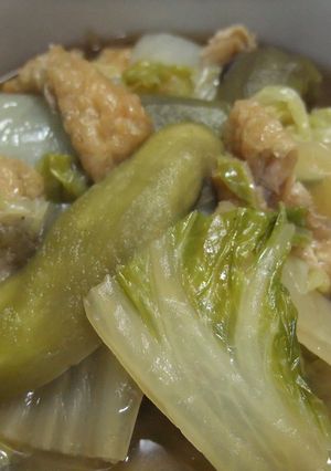 父 絶賛☆茄子と白菜の和風煮-レシピのメイン写真