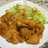鶏もも肉のカレー粉焼き