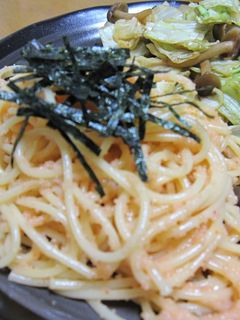 明太子たっぷり!めんたいマヨスパゲティ-レシピのメイン写真